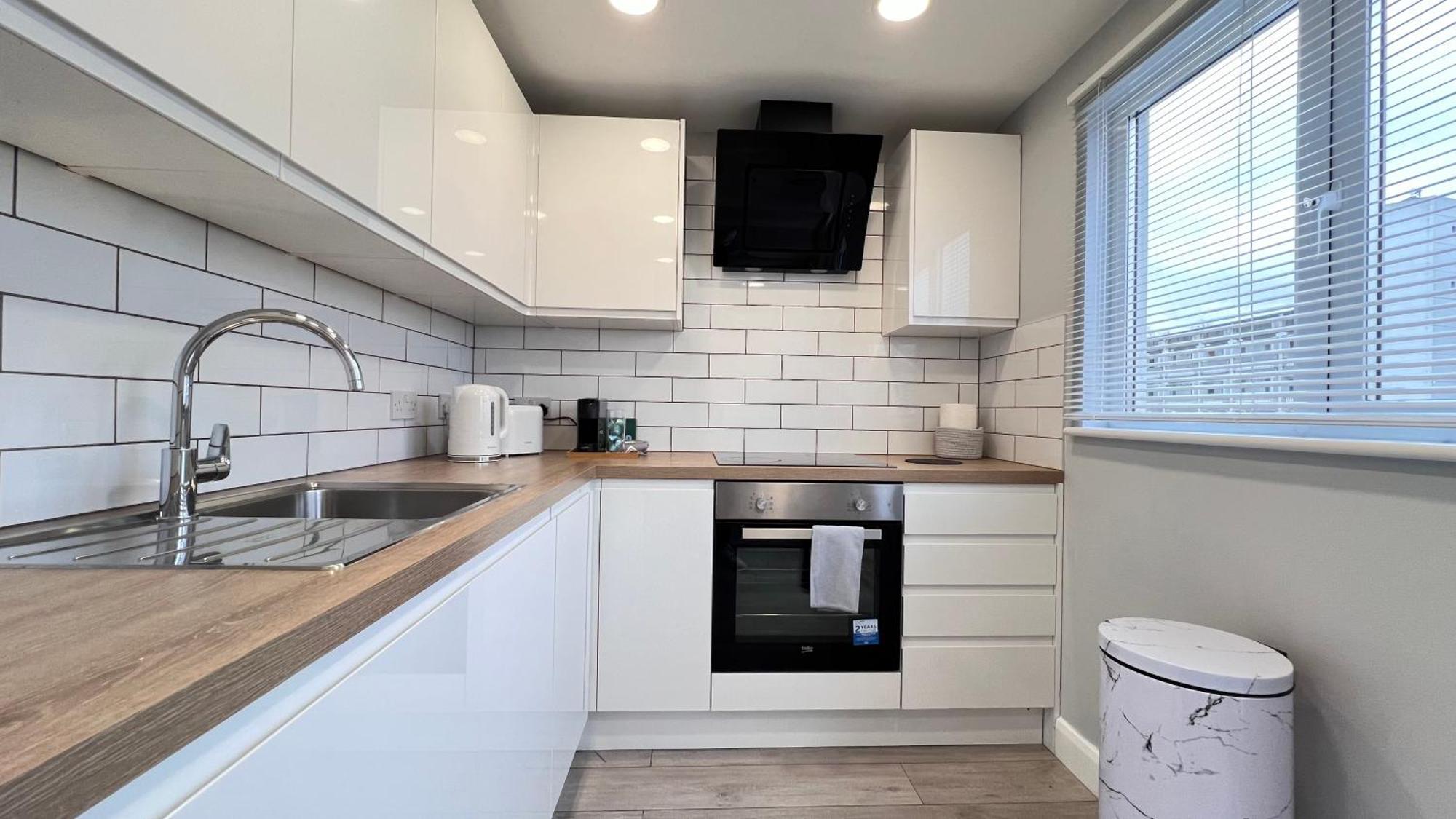Modern Apartment In Kings Cross 런던 외부 사진